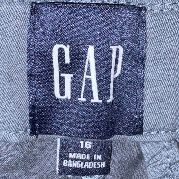 EUC Gap Ankle Length Khakis - Size 16 - Picture 3 of 9
